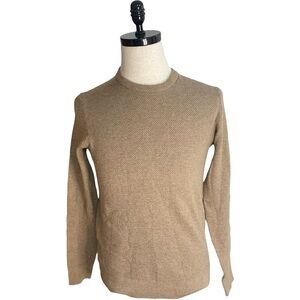 Calvin Klein Waffle Knit Sweater Tan